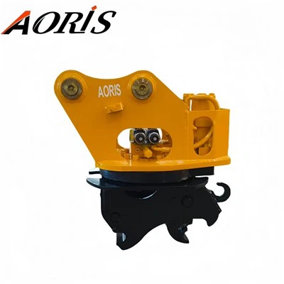 Grävmaskin Roterande snabbkoppling