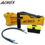 Hydraulisk stenhammare av tystnad typ